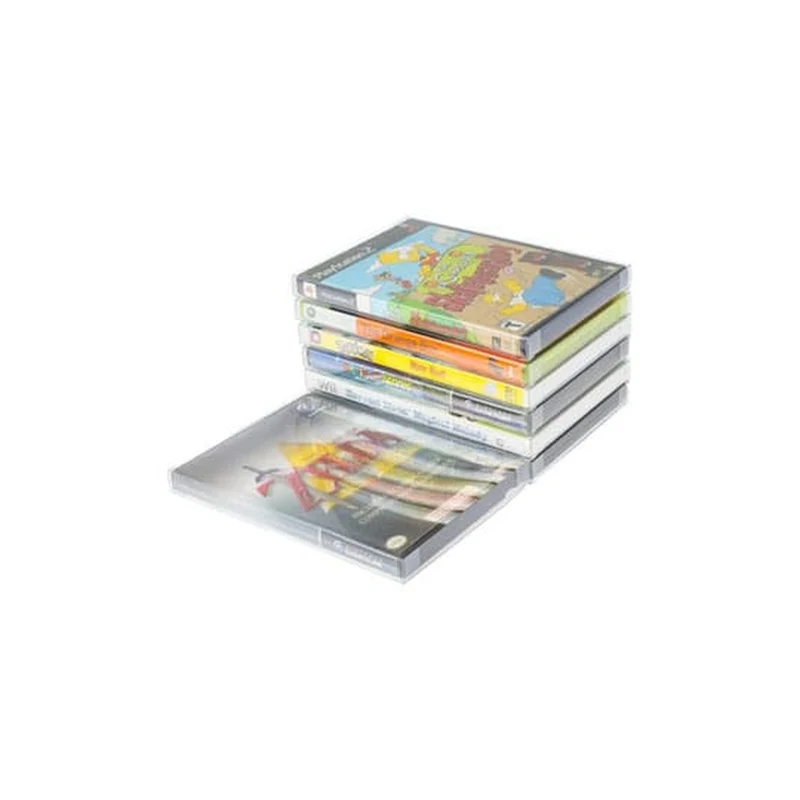PET Gehäuse 25er-Pack für Gamecube/XBOX360/WII/PS2/DVD