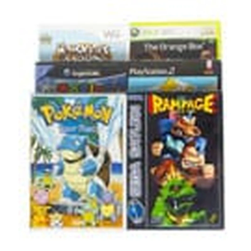 PET Gehäuse 25er-Pack für Gamecube/XBOX360/WII/PS2/DVD