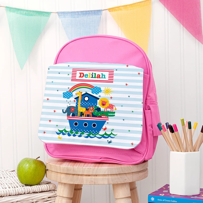 Personalised Personalised Kid's Noah's Ark Mini Rucksack