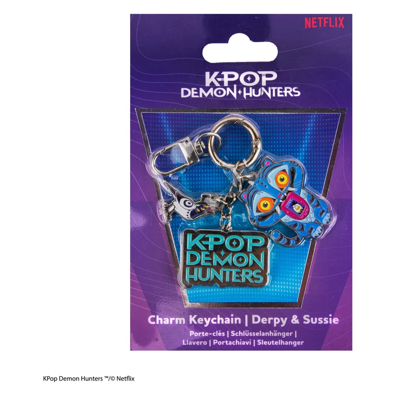 KPop Demon Hunters Charm-Schlüsselanhänger Derpy & Sussie
