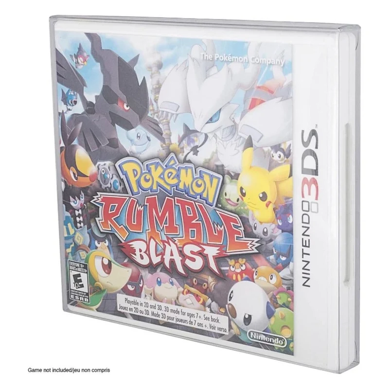 PET Gehäuse 25er-Pack für 3DS (NTSC) Spiele