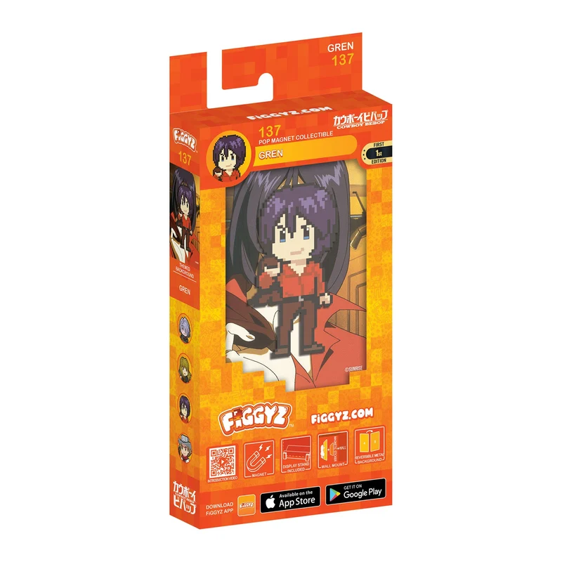 Cowboy Bebop FiGGYZ Magnet-Sammelfigur Gren 11 cm
