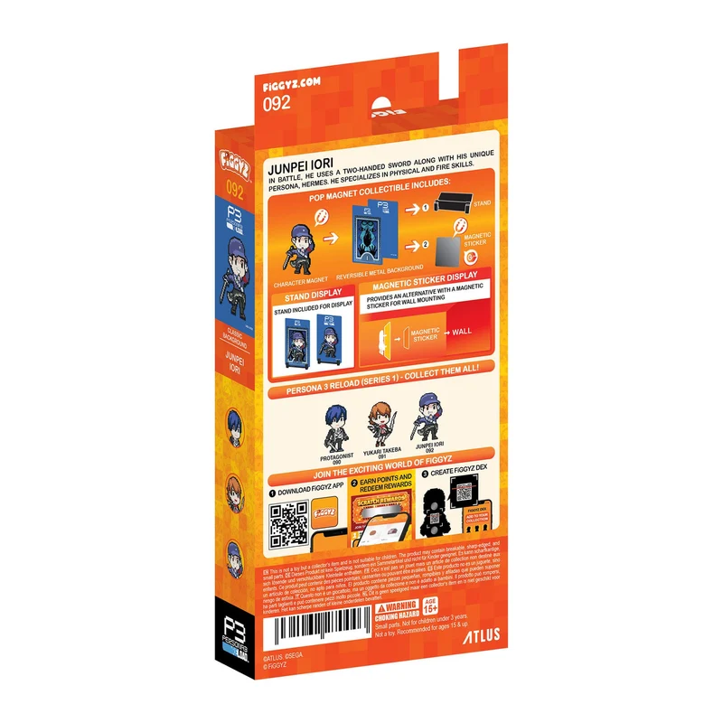 Persona 3 Reload FiGGYZ Magnet-Sammelfigur Junpei Iori 11 cm