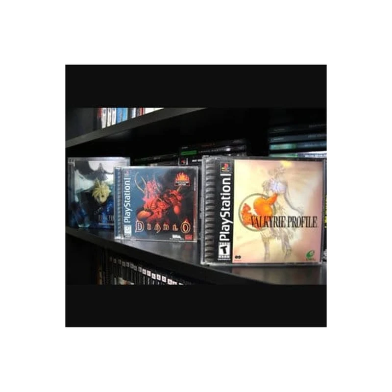 PET Gehäuse 25er-Pack für Nintendo PS1/Single CD/Dreamcast