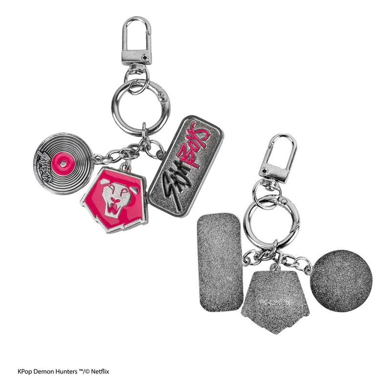 KPop Demon Hunters Charm-Schlüsselanhänger Saja Boys