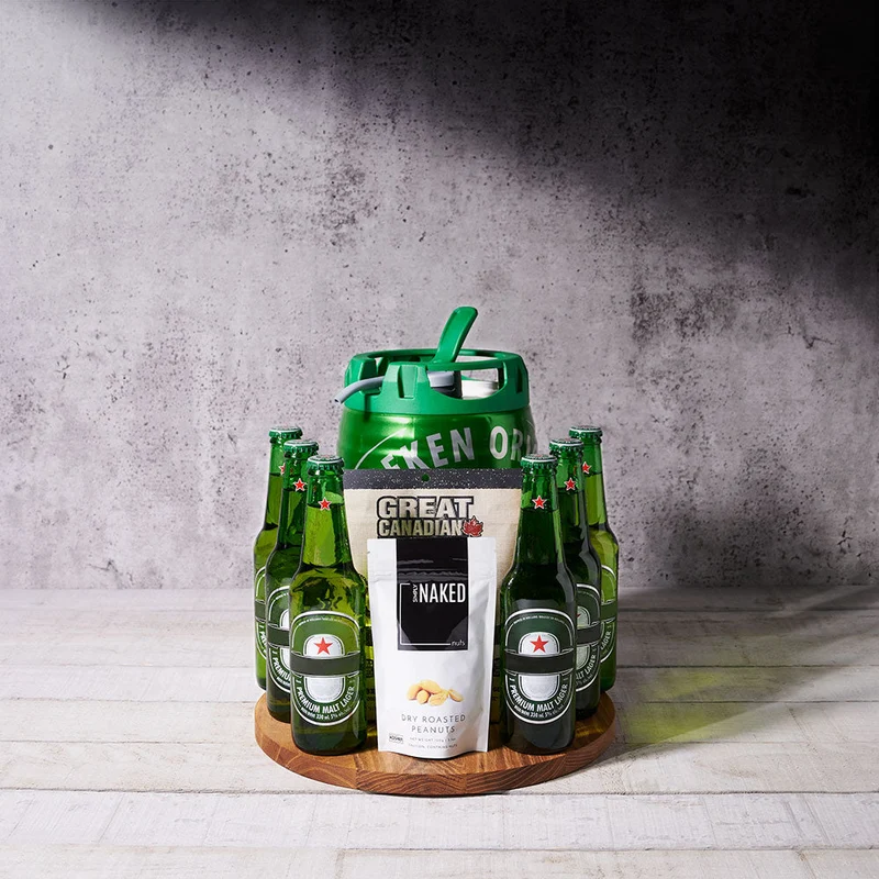 The Oktoberfest Custom Beer Keg Gift Basket