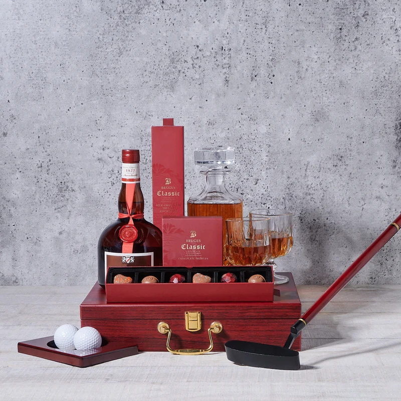Tee Time Liquor Gift Set