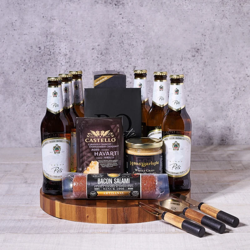 Bedford Appetizer & Beer Gift Set