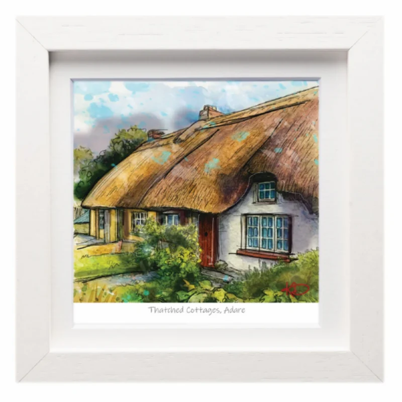 Thatched Cottages, Adare by Karolina Di Duca