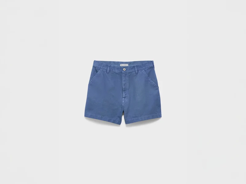MENS HIKING SHORTS IN STEEL BLUE