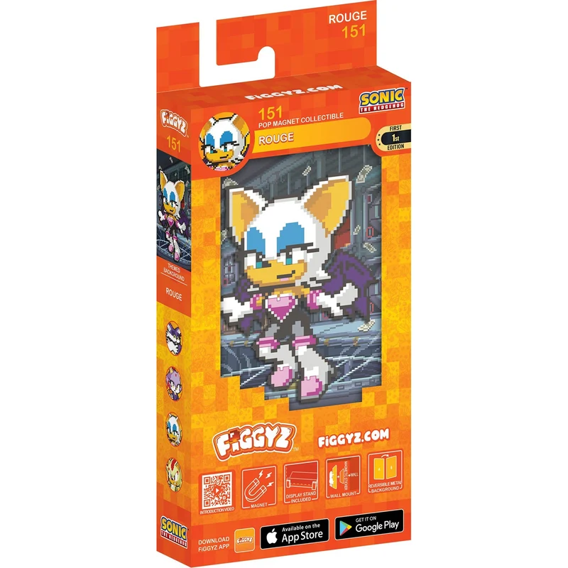 Sonic the Hedgehog (Modern) FiGGYZ Magnet-Sammelfigur Rouge