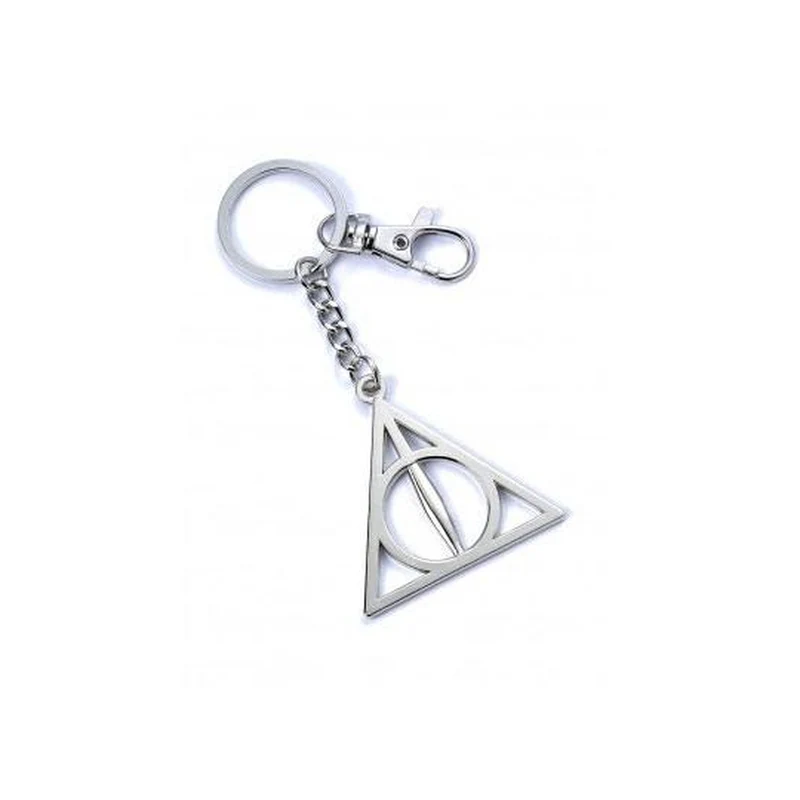 Harry Potter Schlüsselanhänger Deathly Hallows (versilbert)