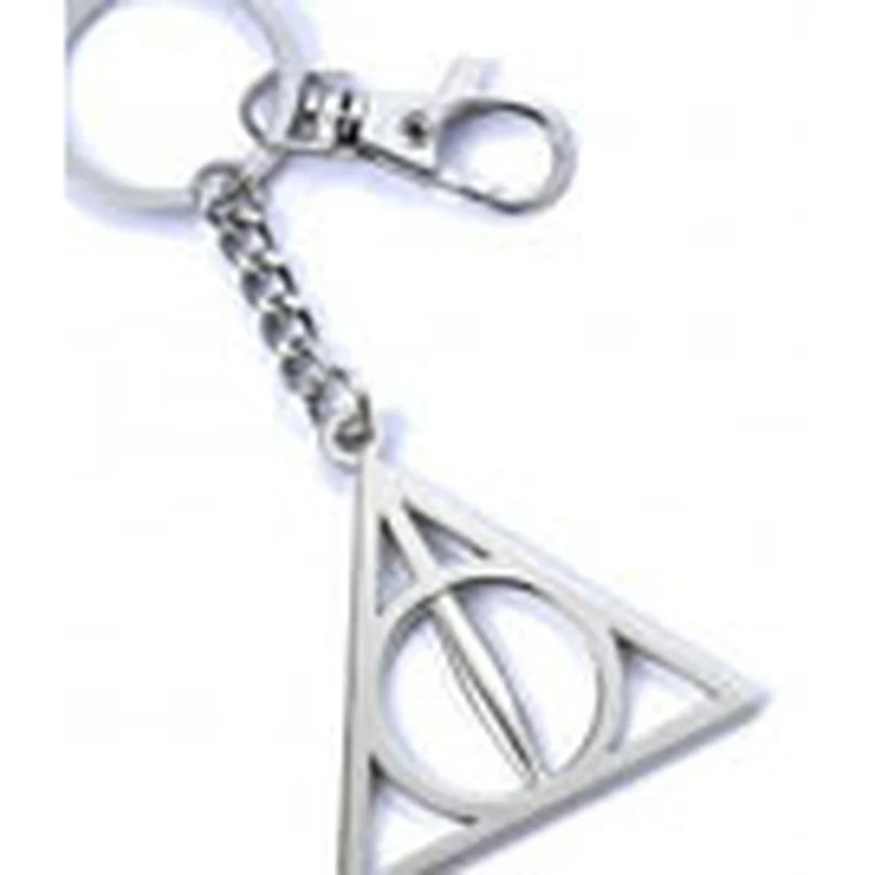 Harry Potter Schlüsselanhänger Deathly Hallows (versilbert)