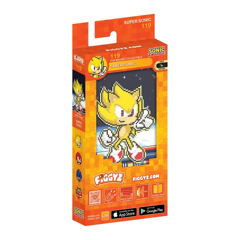 Sonic the Hedgehog (Modern) FiGGYZ Magnet-Sammelfigur Super