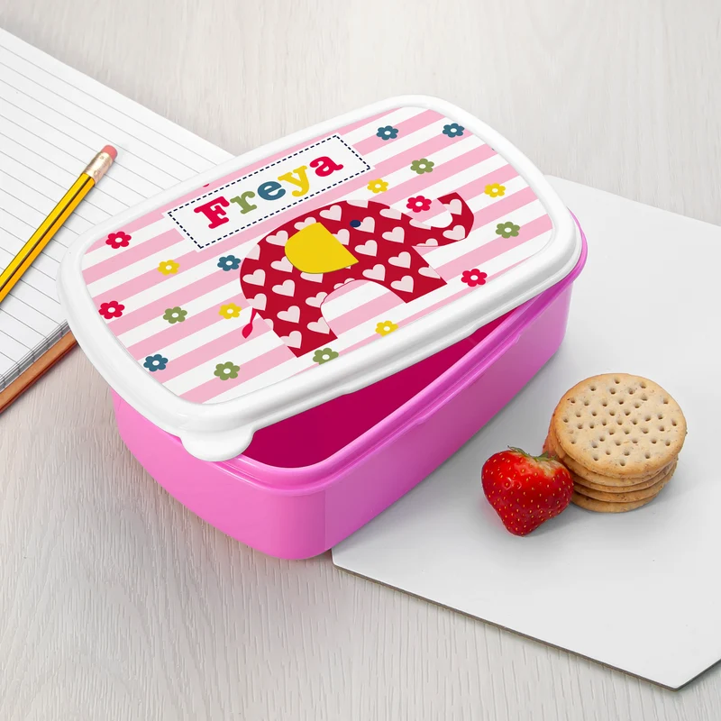 Personalised Personalised Girl's Lunch Box