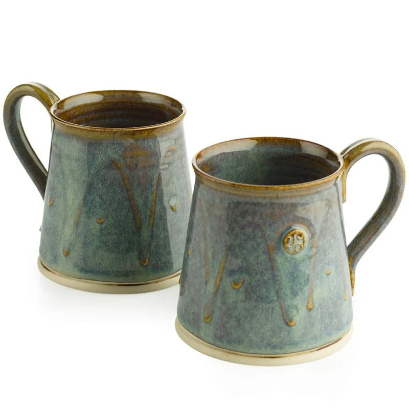 Traditional Celtic Pottery Mug