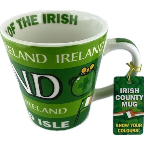 Ceramic Irish County Mug