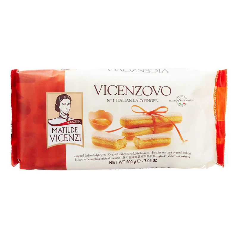 Vicenzovo Ladyfinger Biscuits, Italy - 200G