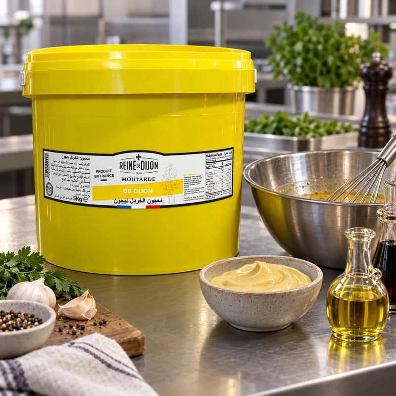 Reine De Dijon Fine Dijon Mustard, France - 5KG