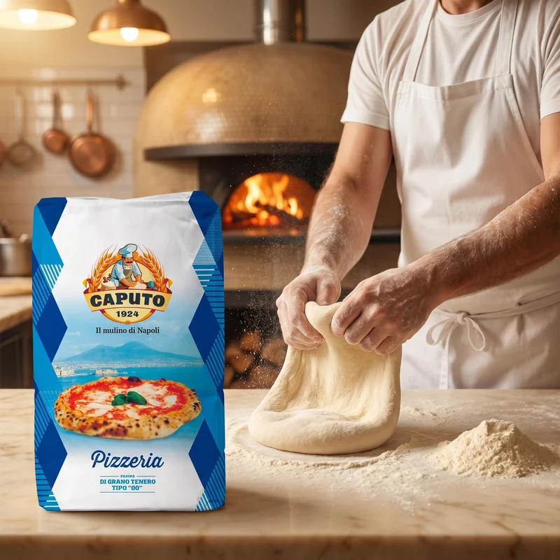 Caputo Pizza Flour '00, Blue Packing, Italy - 25KG