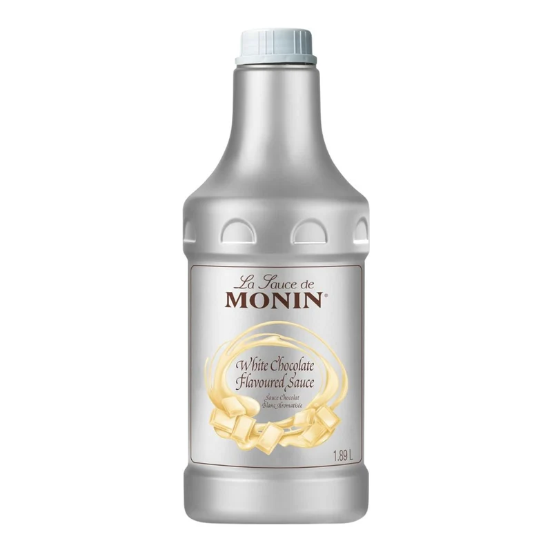 Monin White Chocolate Mocha Sauce - 1.89LTR