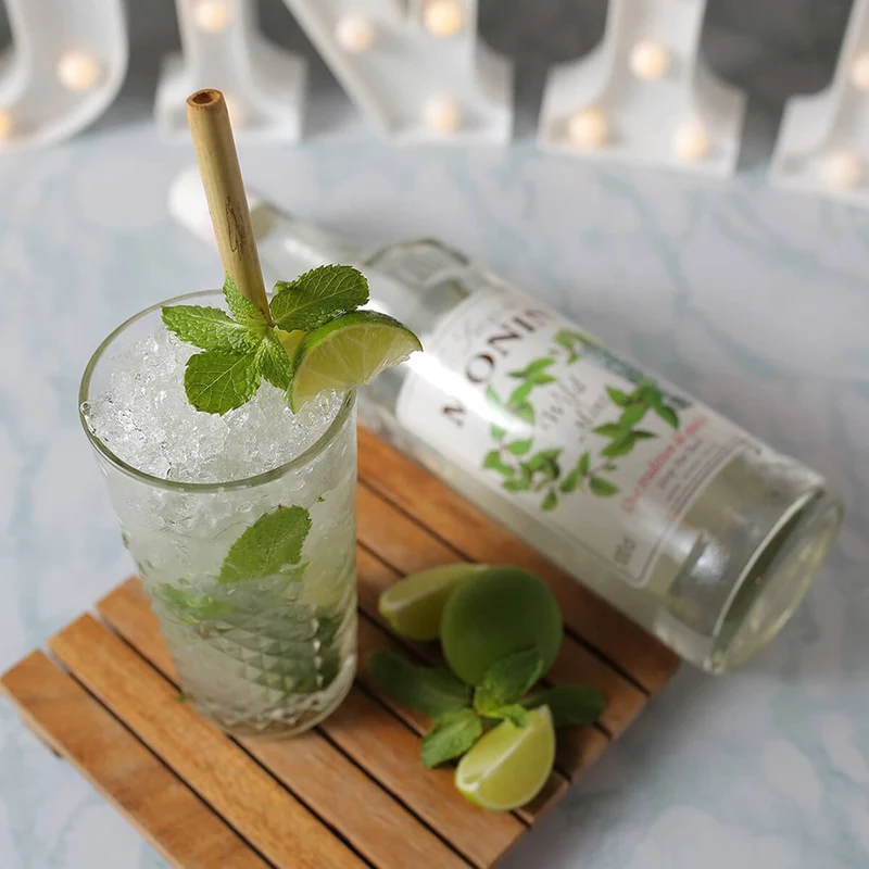 Monin Wild Mint Syrup - 1LTR