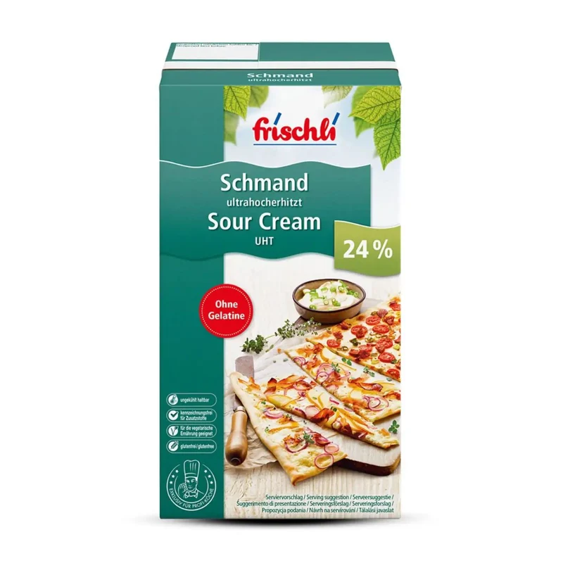 Frischli 24% Sour Cream - 1LTR
