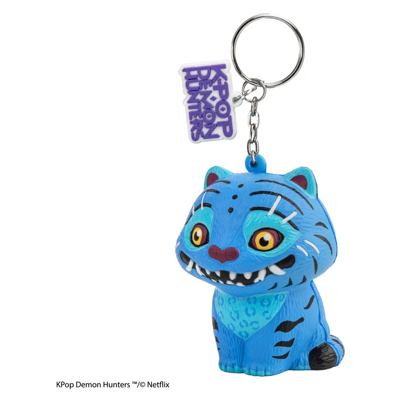 KPop Demon Hunters Squishy Schlüsselanhänger Derpy Tiger