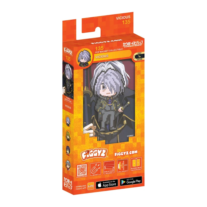 Cowboy Bebop FiGGYZ Magnet-Sammelfigur Vicious 11 cm