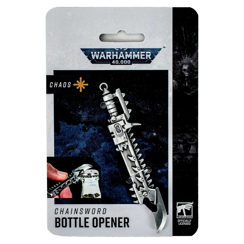 Warhammer 40,000 Flaschenöffner Chaos Chainsword