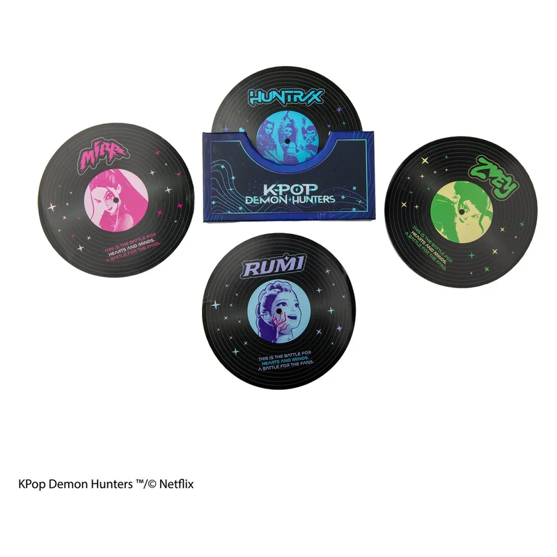 KPop Demon Hunters Untersetzer-Set (4 Stk.) Hunters &