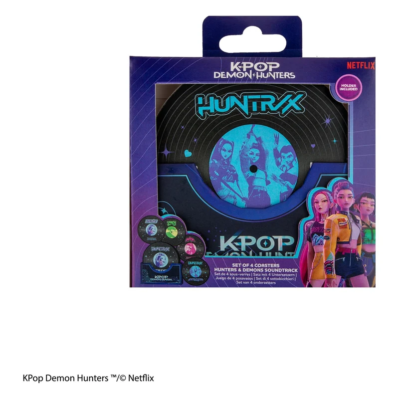 KPop Demon Hunters Untersetzer-Set (4 Stk.) Hunters &