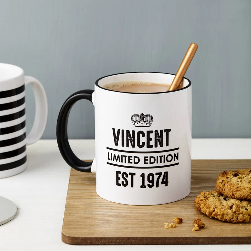 Personalised Personalised Established Year Mug