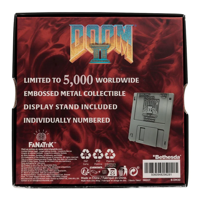 Doom 2 Replik Arena Floppy Disk Limited Edition