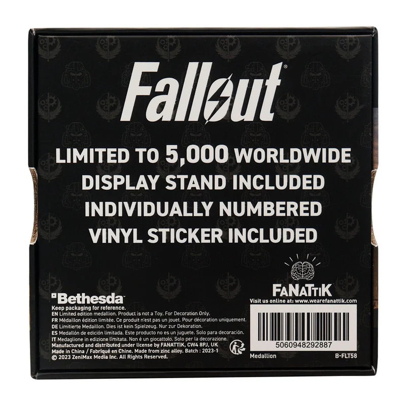Fallout Medaille Brotherhood of Steel