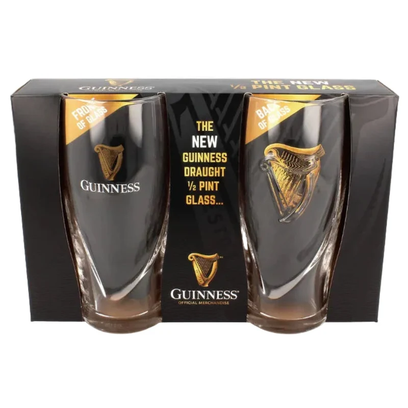 Guinness Pint Glass Twin Pack