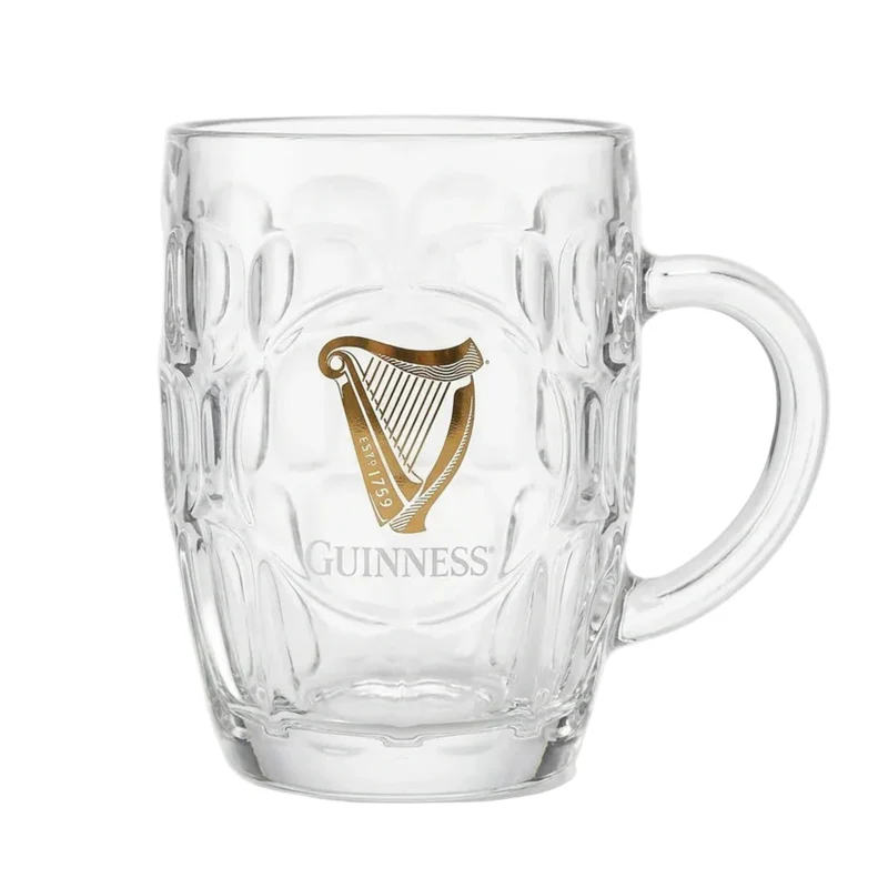 Guinness Gold Harp Dimple Tankard