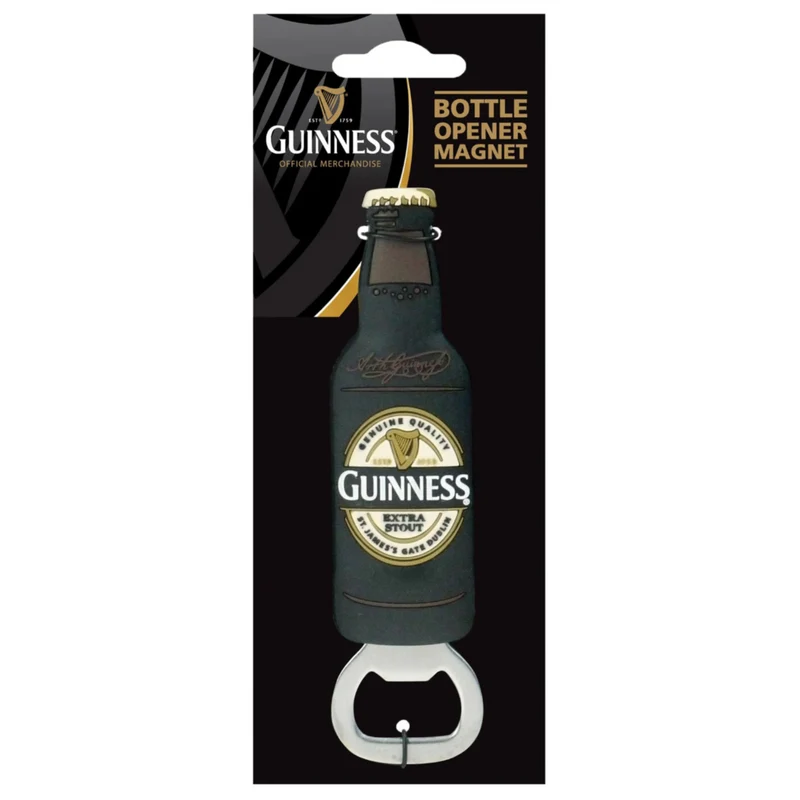 Bottle Shaped Bottle Opener Magnet