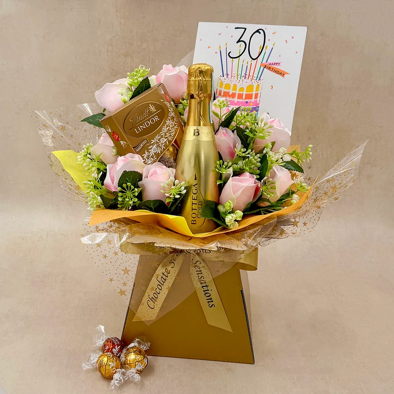30th Birthday Chocolate Flower Bouquet
