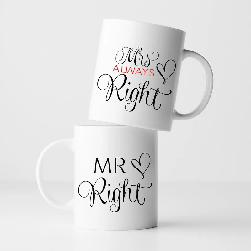 Mr Right and Mrs Always Right Gift Box