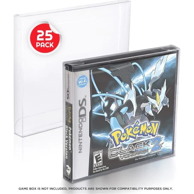 PET Gehäuse 25er-Pack für Nintendo DS Spiele