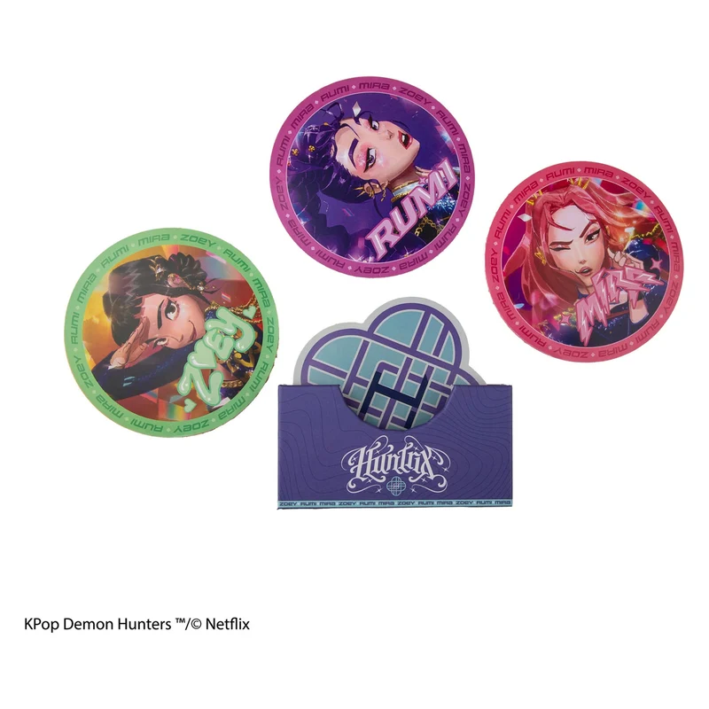 KPop Demon Hunters Untersetzer-Set (4 Stk.) HUNTR/X