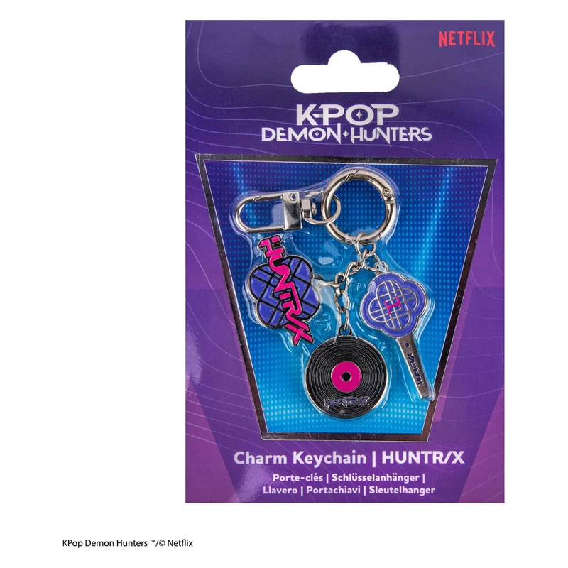 KPop Demon Hunters Charm-Schlüsselanhänger HUNTR/X