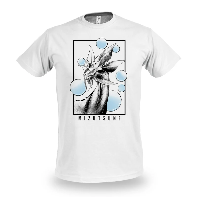Mizutsune T-Shirt weiß für Monster Hunter Fans