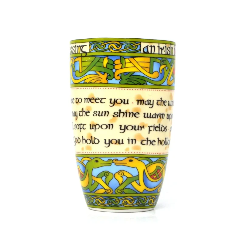 An Irish Blessing Bone China Mug, Set of 6
