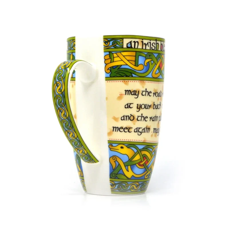 An Irish Blessing Bone China Mug, Set of 6