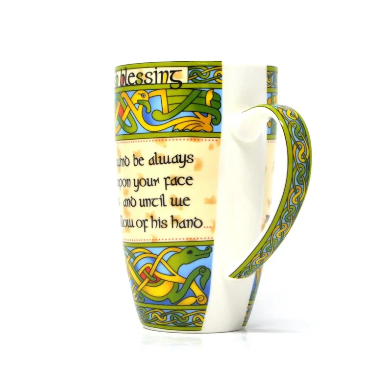 An Irish Blessing Bone China Mug, Set of 6