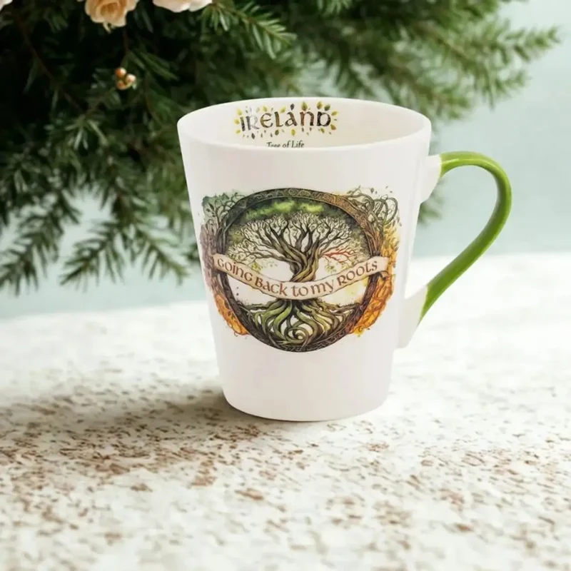 Going Back to My Roots Celtic Tree Mug