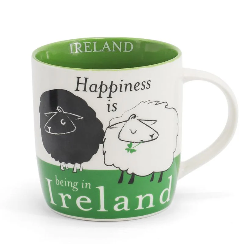 Happiness Is Being in Ireland Ceramic Mug