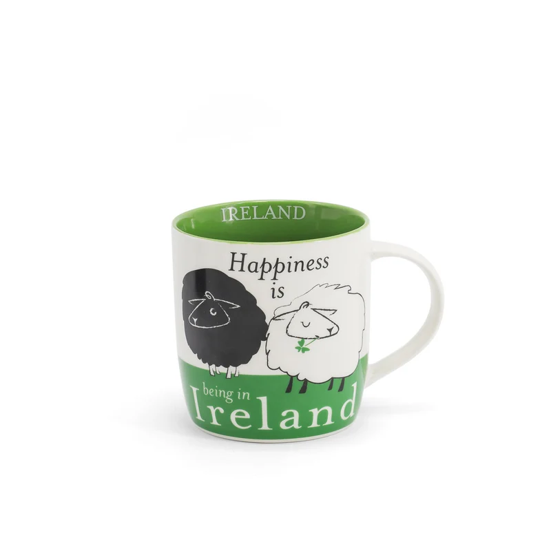Happiness Is Being in Ireland Ceramic Mug